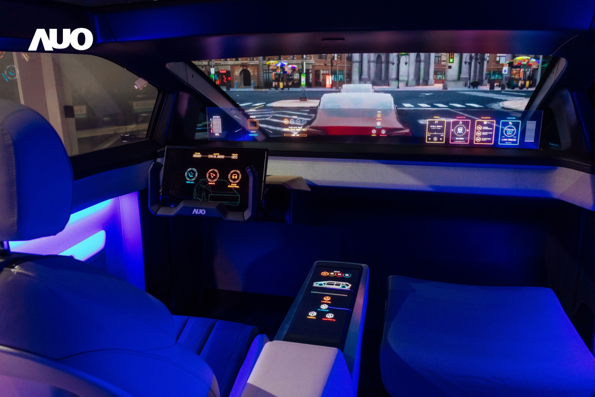 「友達智慧座艙2025」以使用者體驗為核心，運用Micro LED顯示科技為基礎搭配AI創新應用，打造沉浸、互動的座艙體驗，獲得台灣精品銀質獎